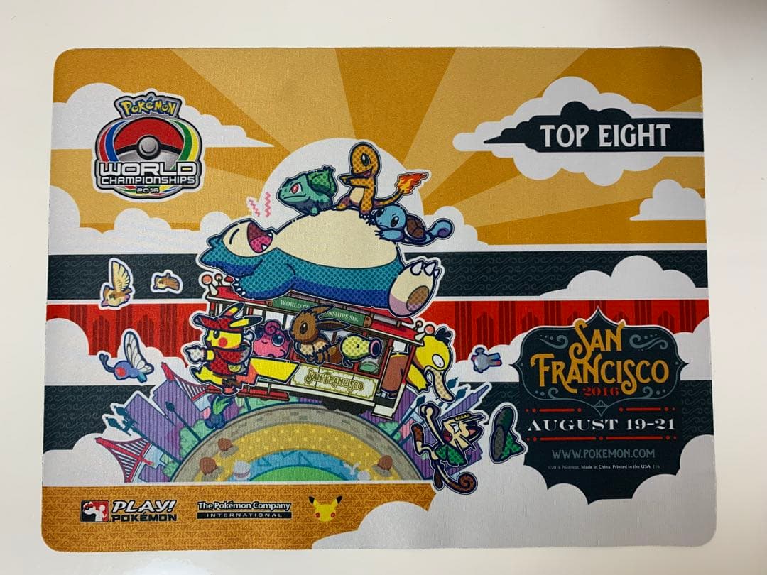 WCS2016 サンフランシスコ TOP8 コンパクト プレイマット - メルカリ