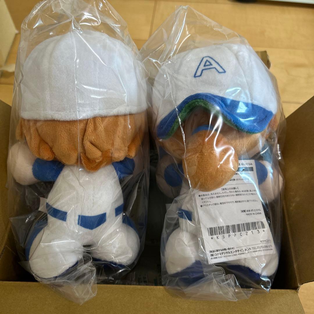 調子くん 絶好調 猪狩進 猪狩守 ぬいぐるみ 3体セット コナミ パワプロ