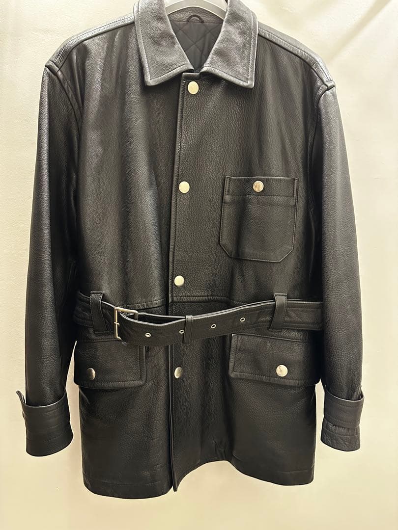 田中オム COMME des GARCONS HOMME leather - メルカリ