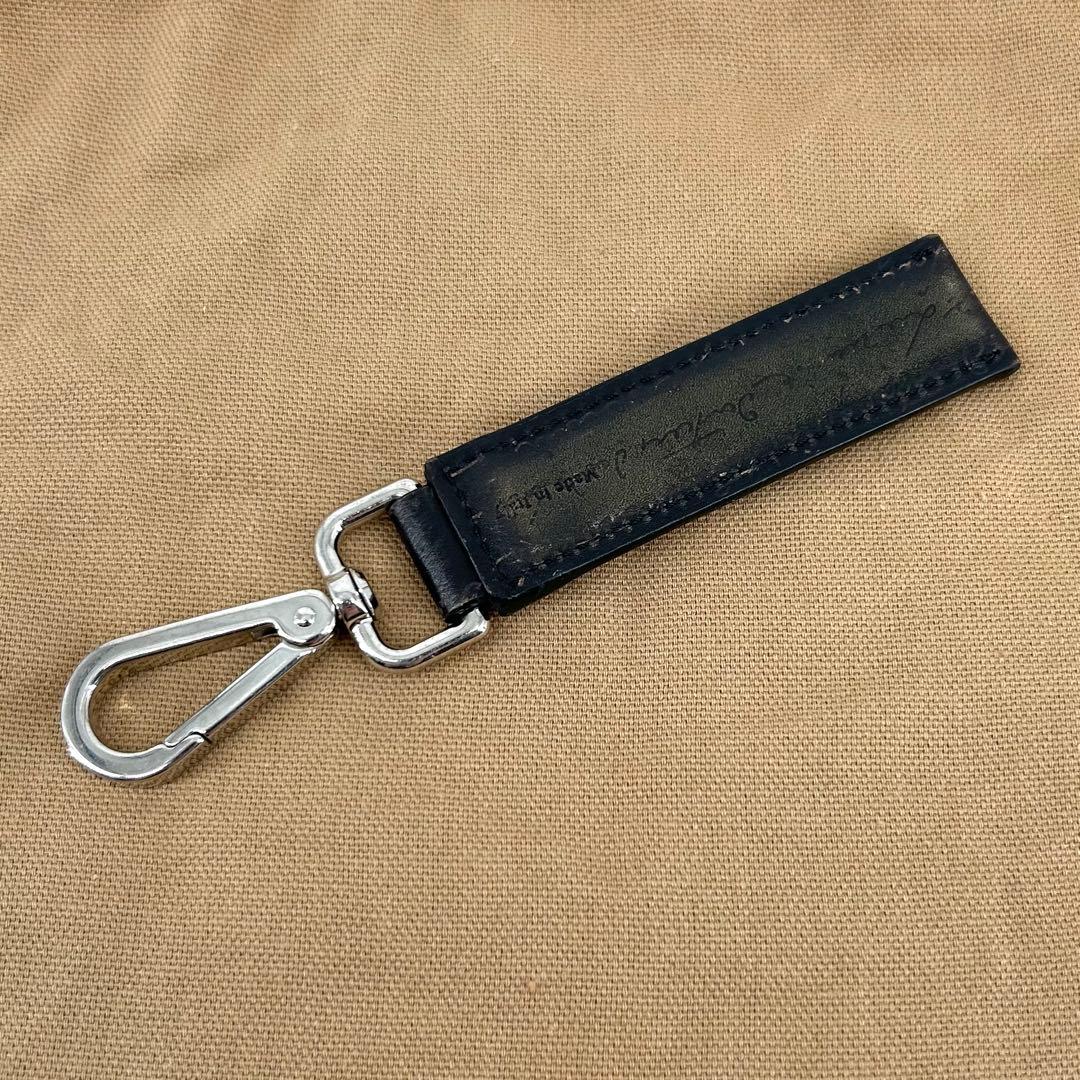 【高級】ベルルッティ　キーリング　カリグラフィー　スクリット　ブラック系