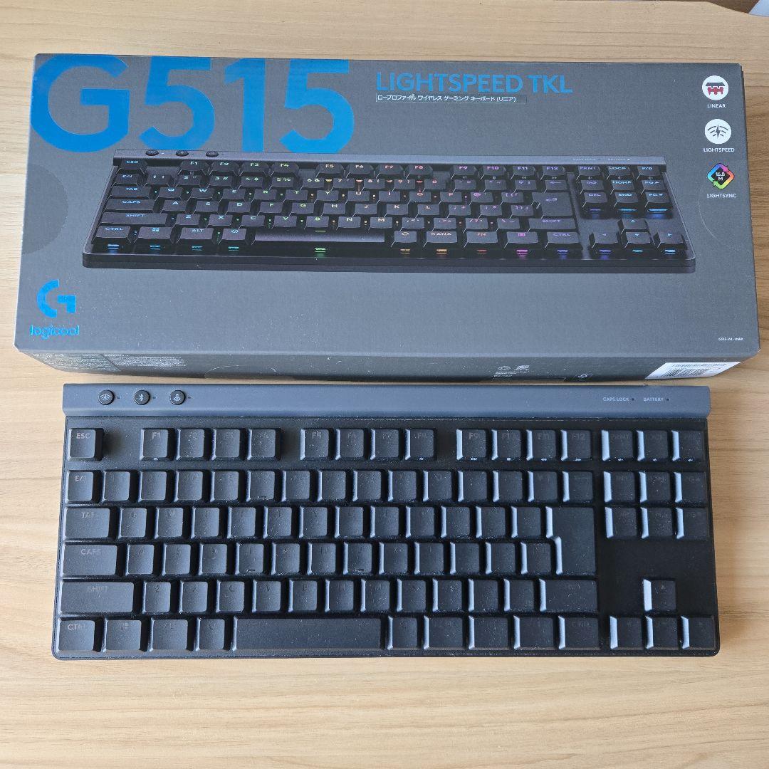 ロジクール G515 LIGHT SPEED TKL リニア