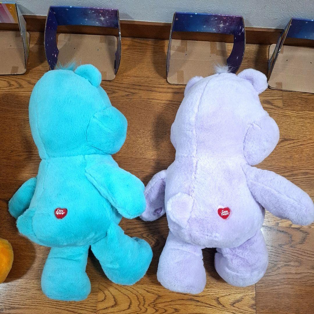 ケアベア⭐BIGぬいぐるみ 5体セット お座り台座付き - メルカリ