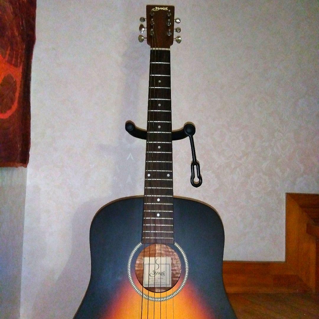 レア木目バリトラS.yairi上位ブランドコンパクトギター全長88cmケース