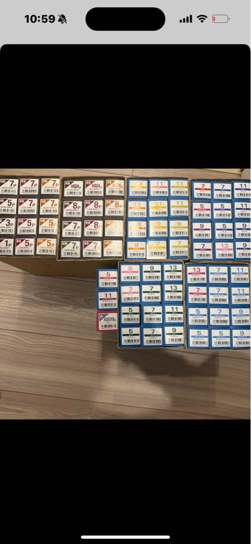 キャラデコカラー 75本