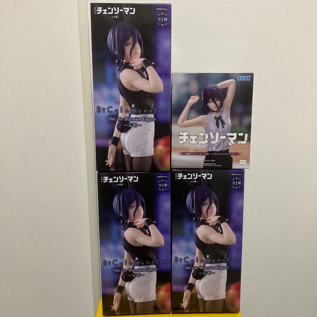 劇場版 チェンソーマン レゼ フィギュア 4体セット