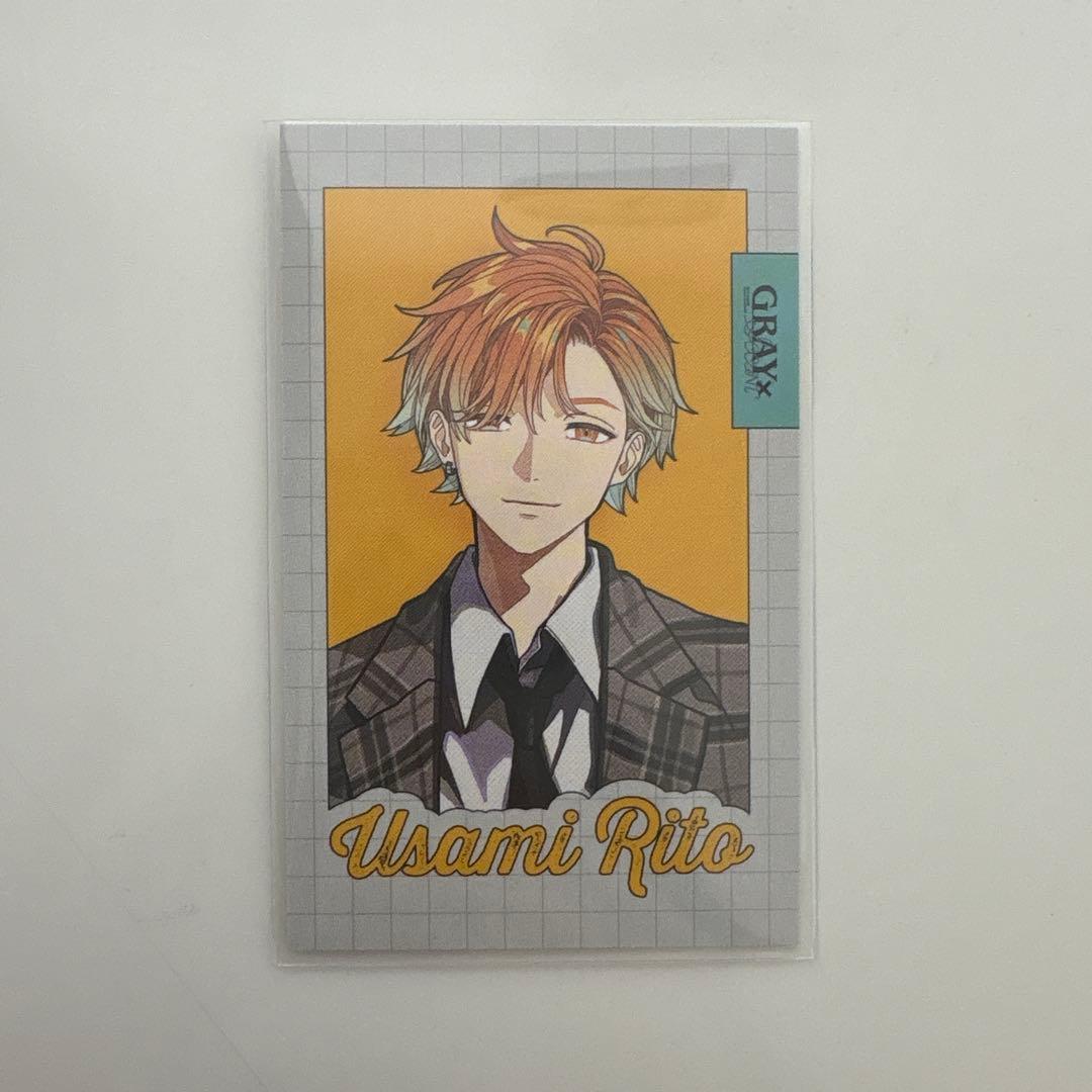 にじさんじ GRAY×ACCENT チェキ風カード 宇佐美リト - メルカリ