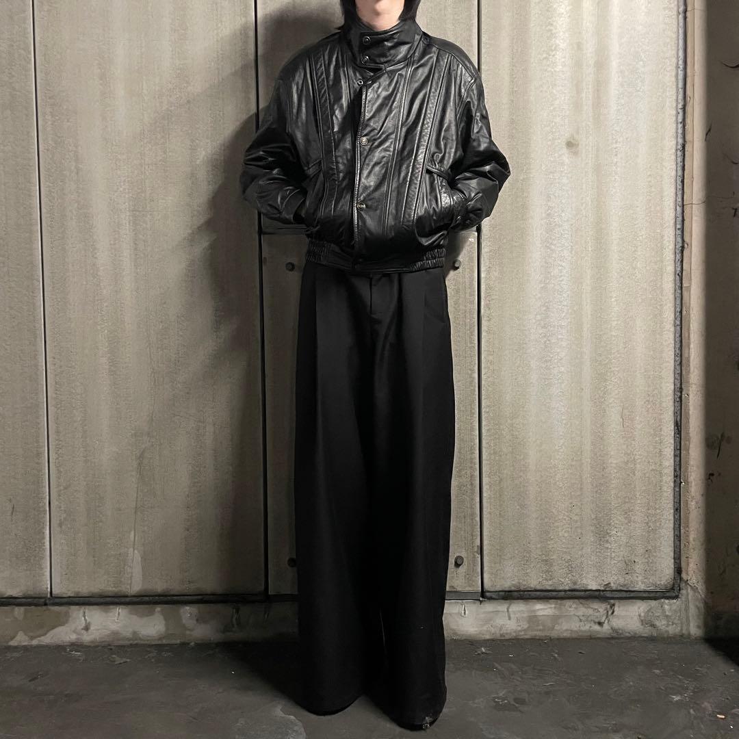 希少 レザー ハリトンジャケット フライトブルゾン ショート丈 archive A2 short flight jacket / A2ショートフライトジャケット（ブルゾン