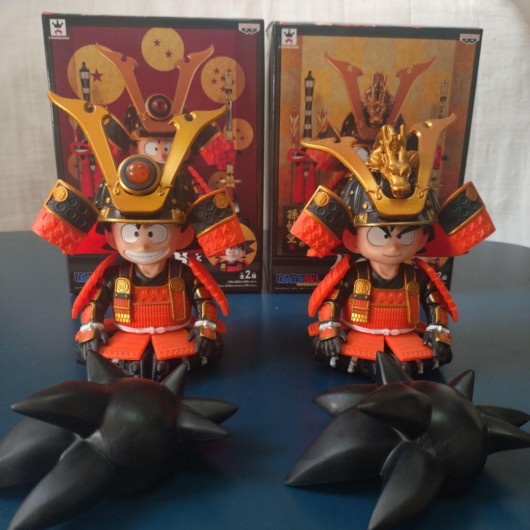 ドラゴンボール 【国内正規品】悟空　龍球五月人形フィギュア 2体セット