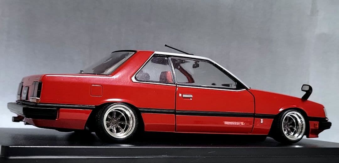 1/24　スカイライン改　GT-ES　R30　ワタナベ　深リム　ホイール