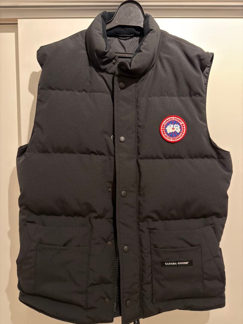  ブラック ダウンベスト M