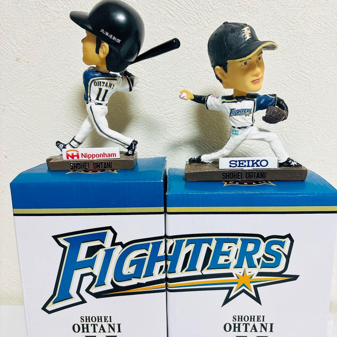 (レア非売品)大谷翔平　日本ハム　球場配布ボブルヘッド　二刀流