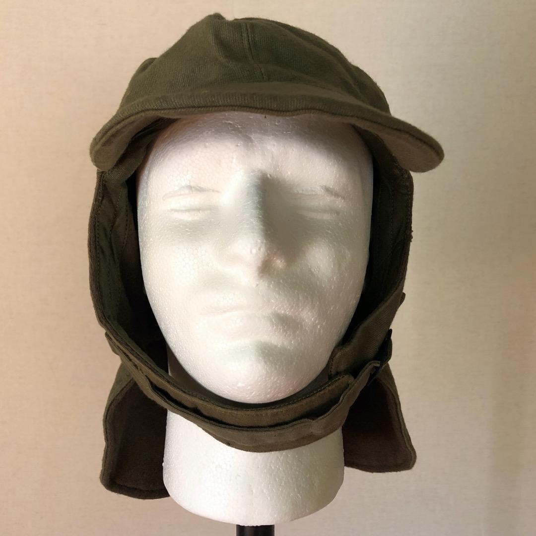 希少 1940s vintage 米軍 実物 USN デッキキャップ G