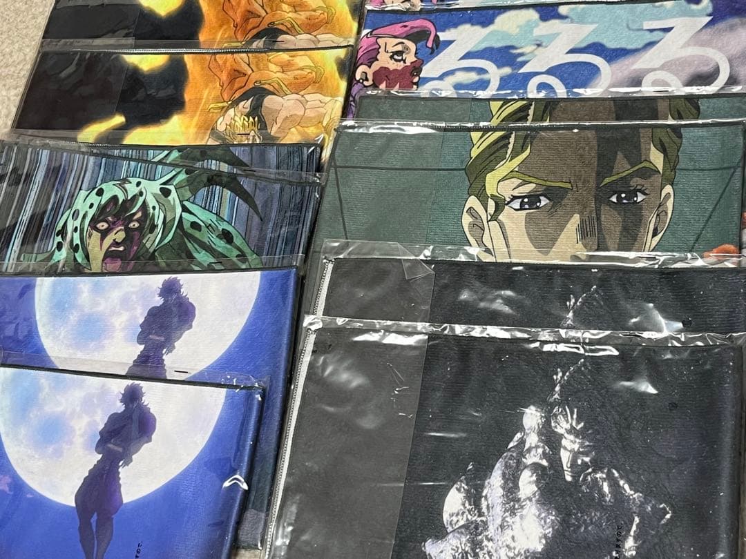 ジョジョ　1番くじ　ジョジョの奇妙な冒険 EVIL PARTY J賞　タオル