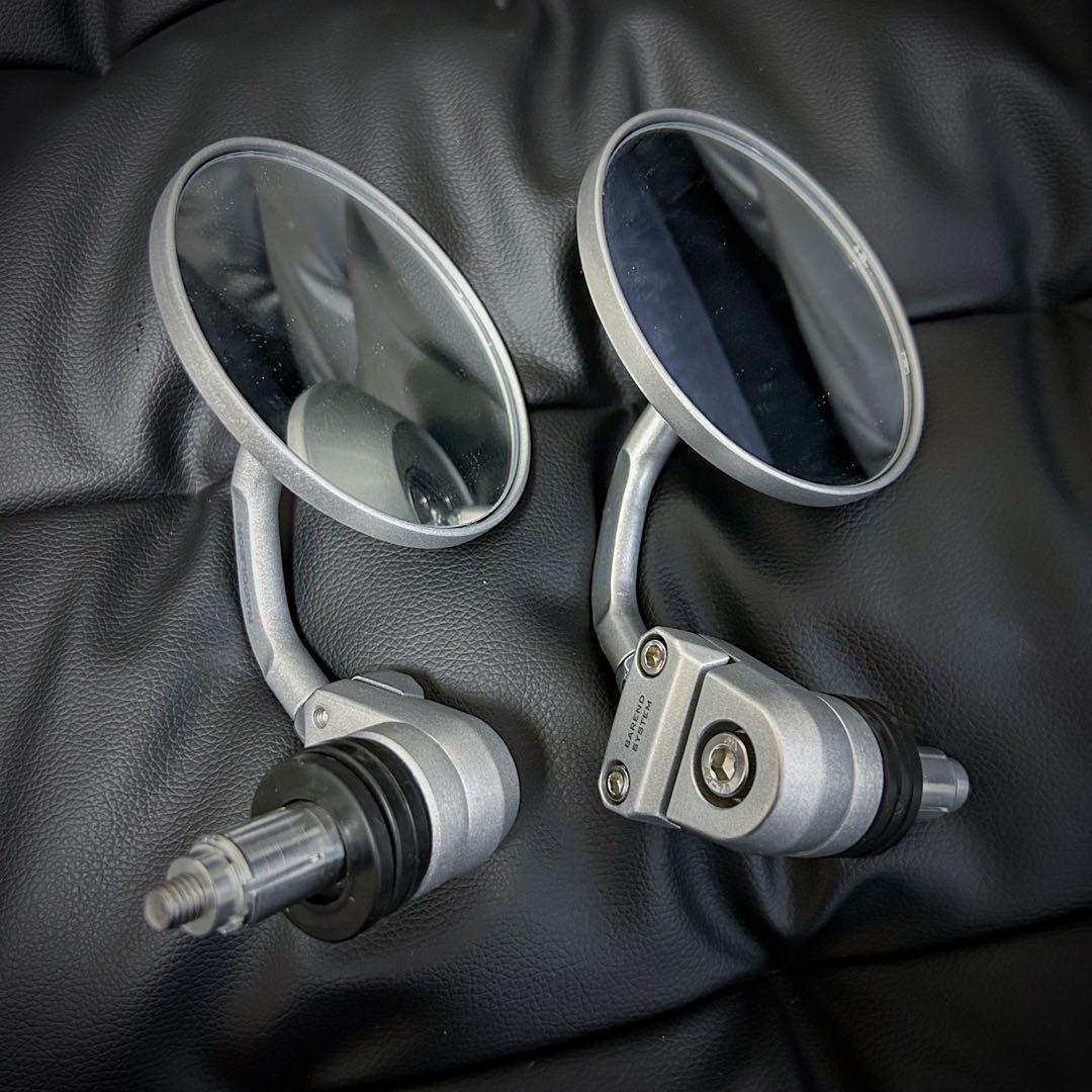 【ほぼ半額2個セット試着のみ美品】タナックス バーエンドミラー ナポレオン