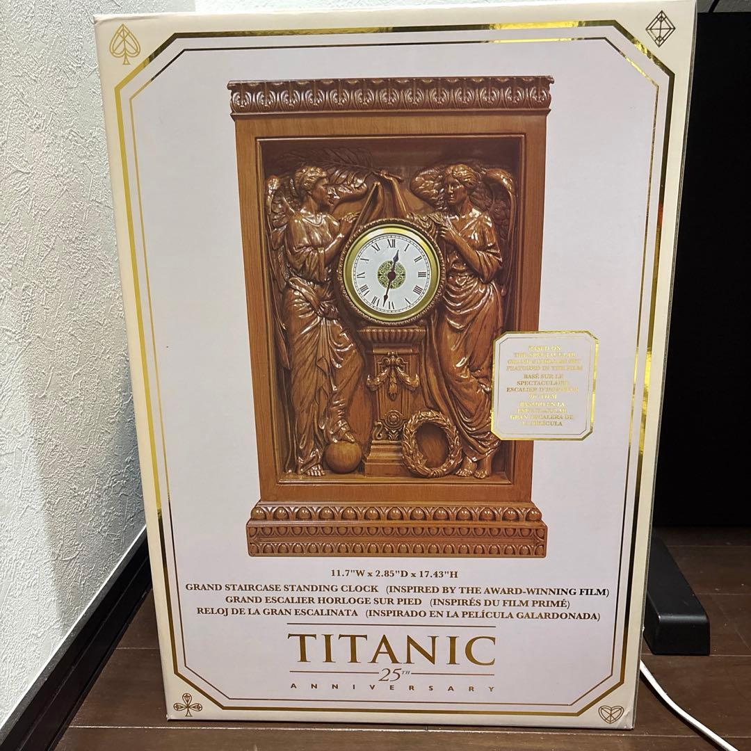 ⚠️最終値下げ タイタニック置き時計25周年記念　大階段 レオナルドディカプリオ