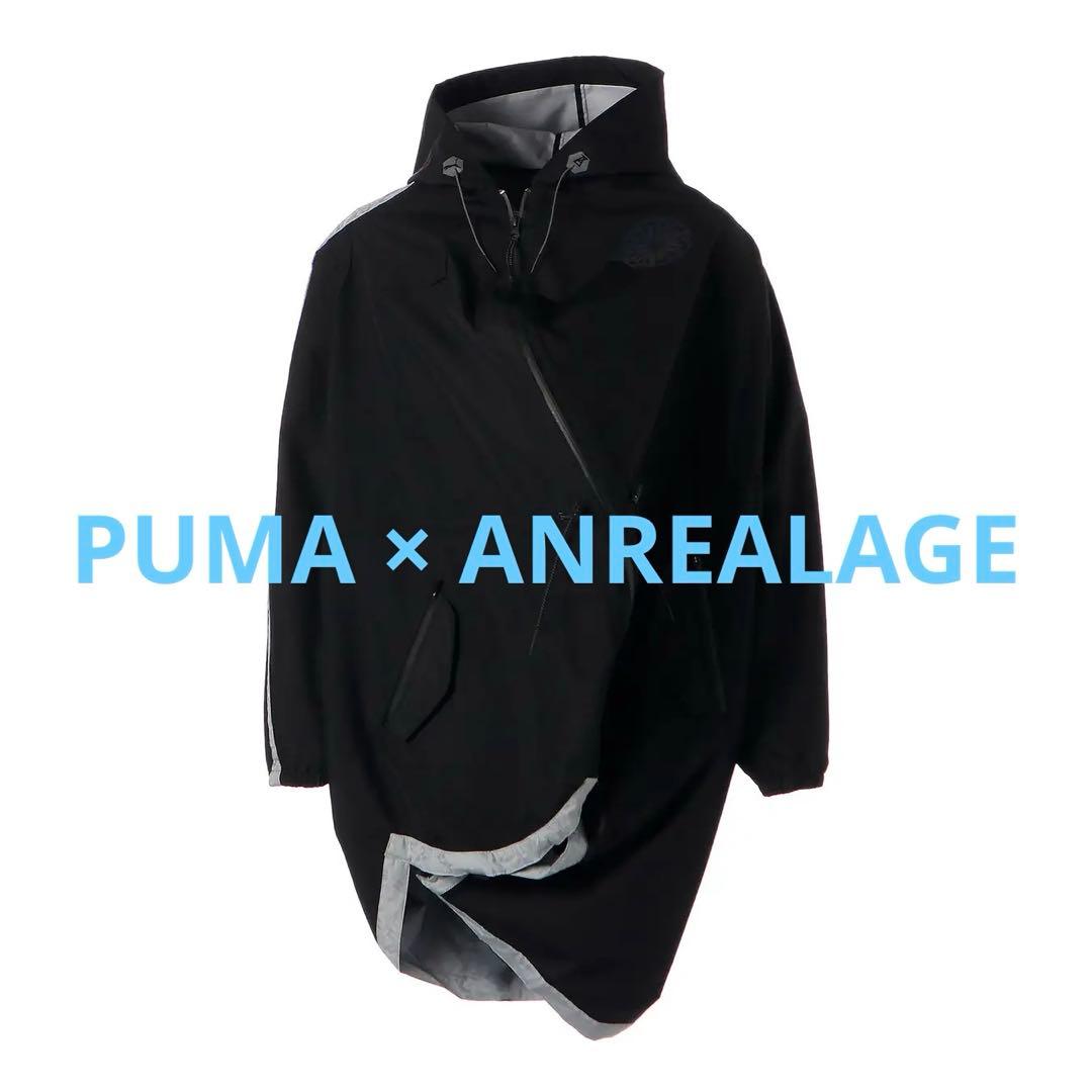 ジャケット・アウター PUMA X ANREALAGE 2IN1 LONG COAT black PUMA X ANREALAGE 2IN1 LONG COAT プーマ アンリアレイジ コート