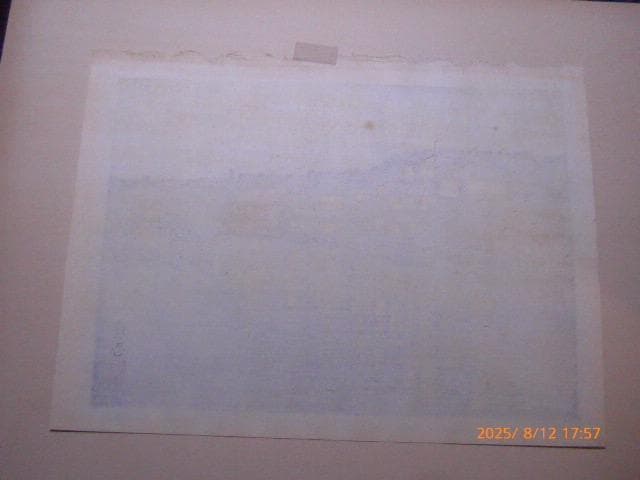 貴重！オリジナル！吉田遠志 「夜の東京 両国橋より」昭和14年作 鉛筆