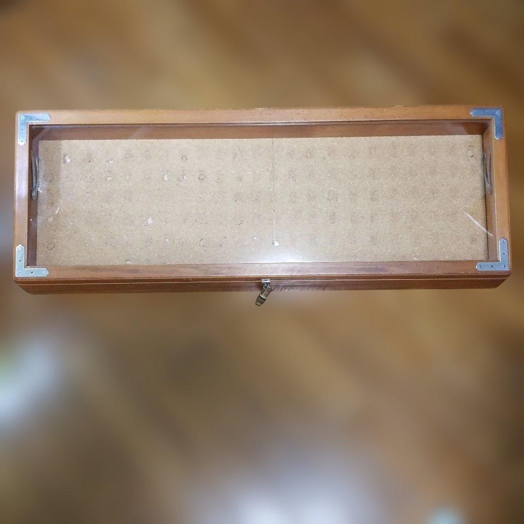 特注品ウッドガラスケース　アクセサリーケース　小物収納