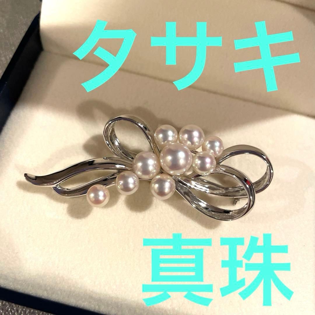 田崎真珠◎あこやパールプローチ◎パールアクセサリー