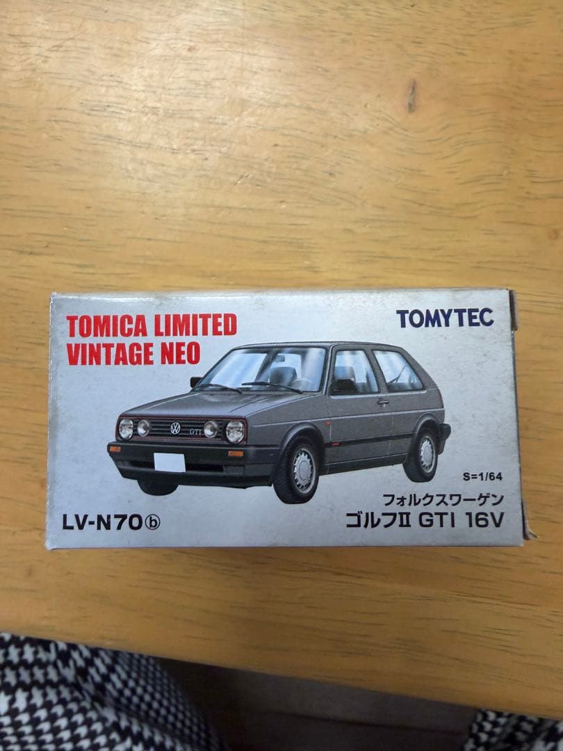 トミカ リミテッドヴィンテージゴルフ II GTI 16V 1/64 保管品 トミカリミテッドヴィンテージネオ LV-N70a フォルクスワーゲン ゴルフ