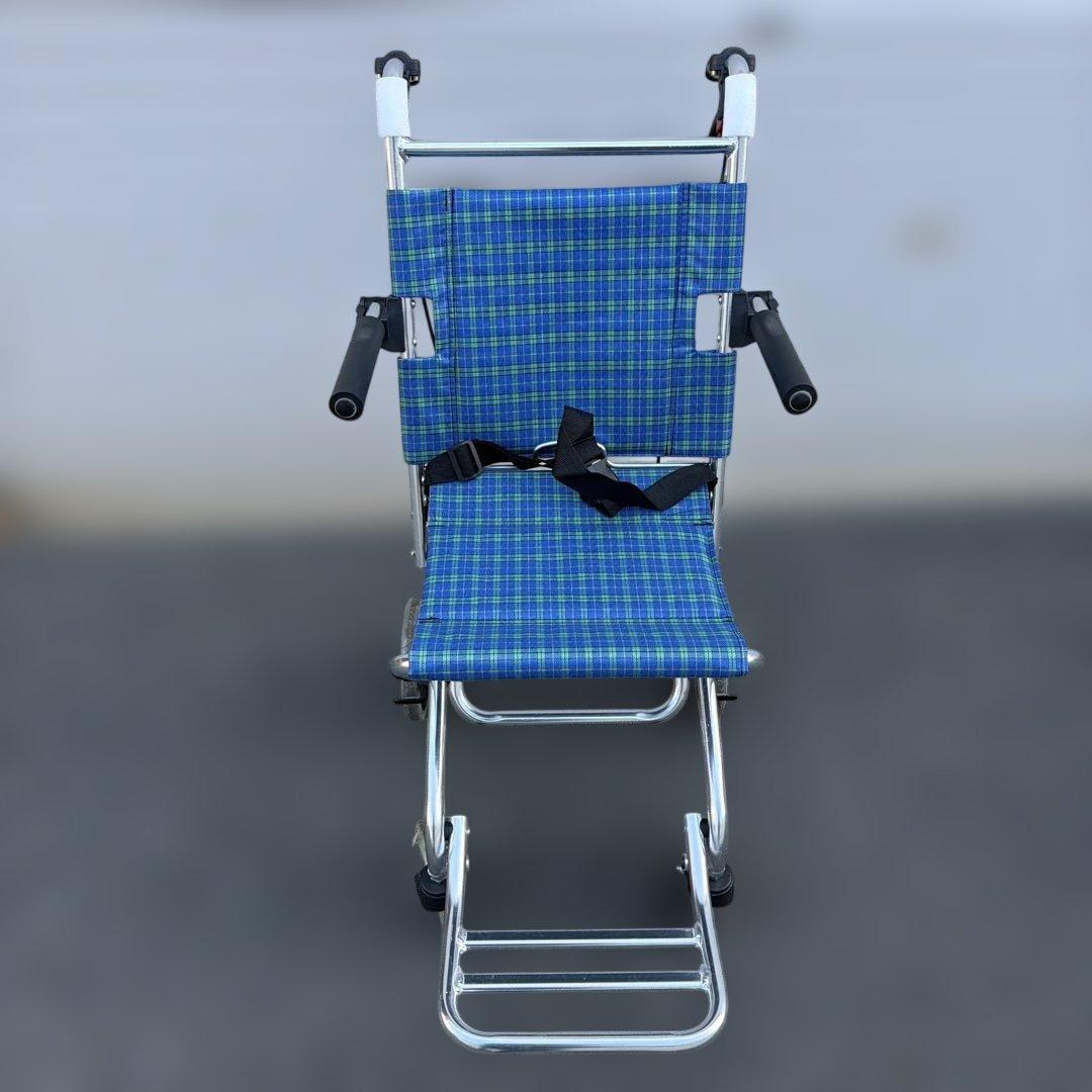 歩行車 シルバーカー 折りたたみ式 座面付き チェック柄 268