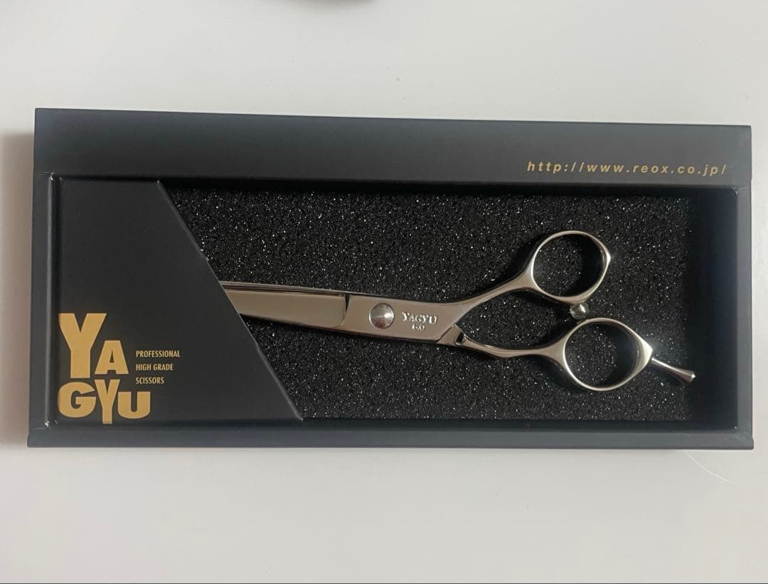 柳生 YAGYU カットシザー R60 美容師、理容師 6.0インチ 右利き