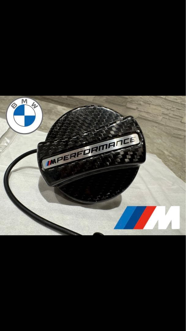  フィラーキャップ　mパフォーマンス　カーボンフィラーキャップ　純正