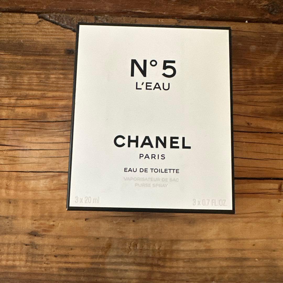 CHANEL N°5 L’EAU Eau de Toilette 3本セット