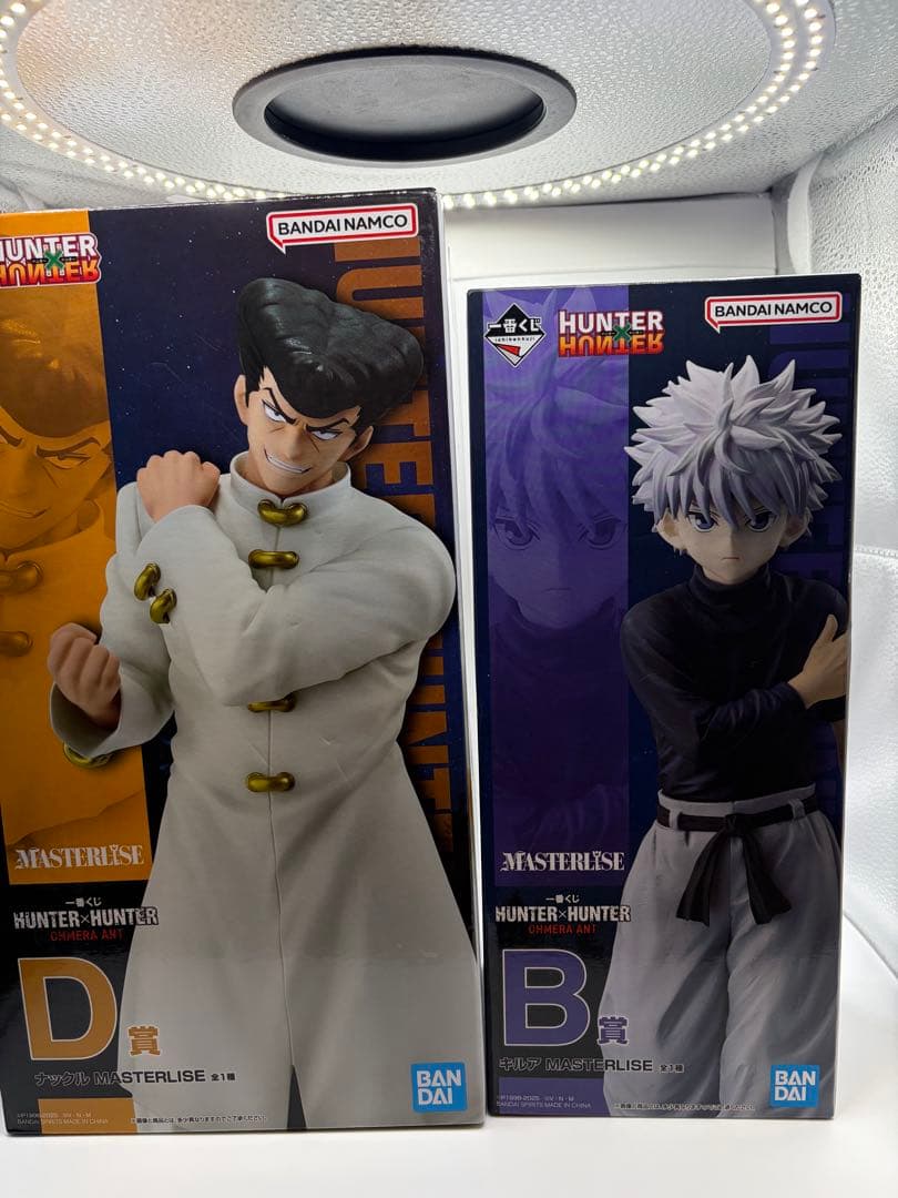 ハンターハンター 一番くじ B賞 キルア D賞 ナックル フィギュア