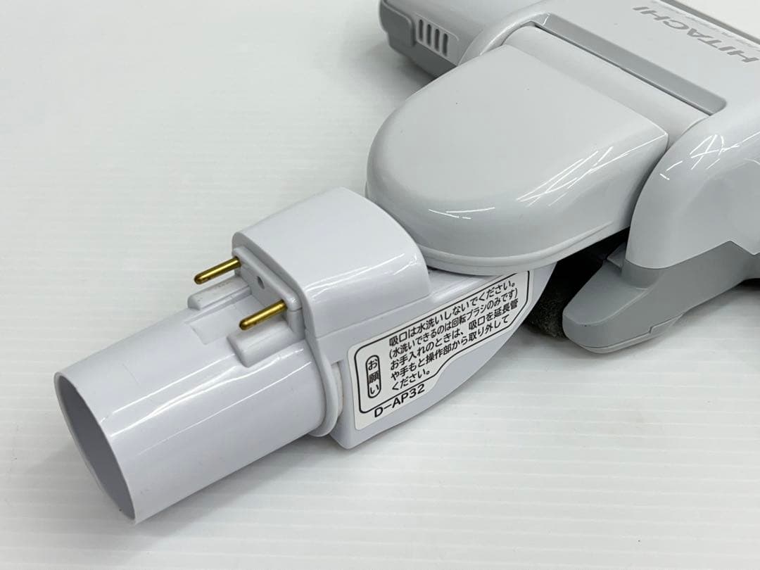 希少 白 D-AP32 日立掃除機 多機種対応 ヘッド 回転ブラシ ホワイト