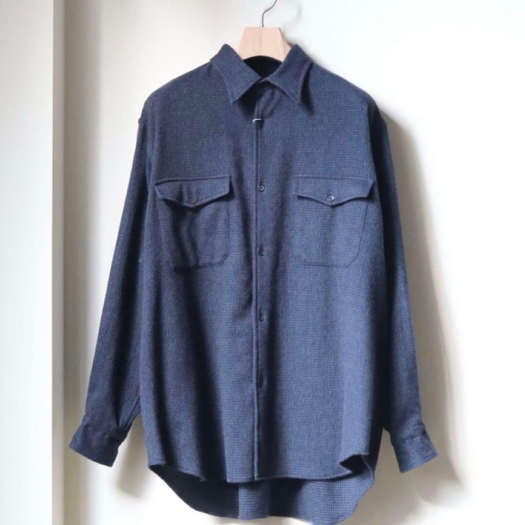 新品未着用】 COMOLI W/CA ハウンドトゥース CPO size 3 - メルカリ