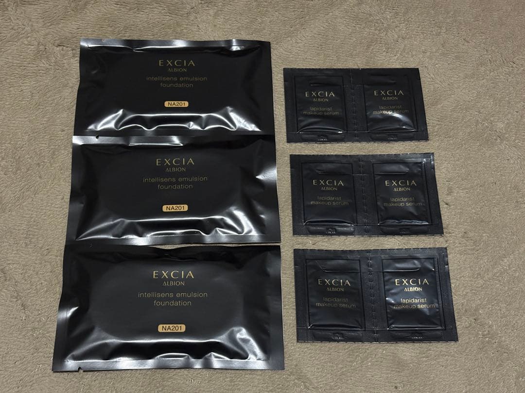 エクシア アンテリサンス エマルジョン ファンデーション NA201×3