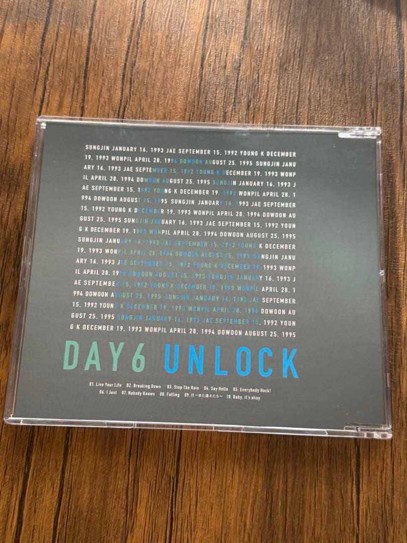 DAY6 UNLOCK CD ヨンケイ young k - メルカリ