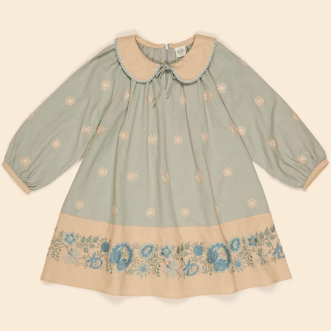 apolina kids◾️Merle Dress-Eau de nil Apolina（アポリナ）通販 – LePuju