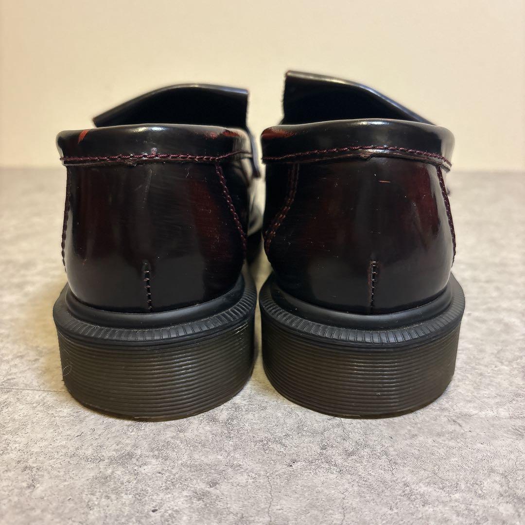 美品✨️ドクターマーチンADRIANタッセルローファー チェリーレッド