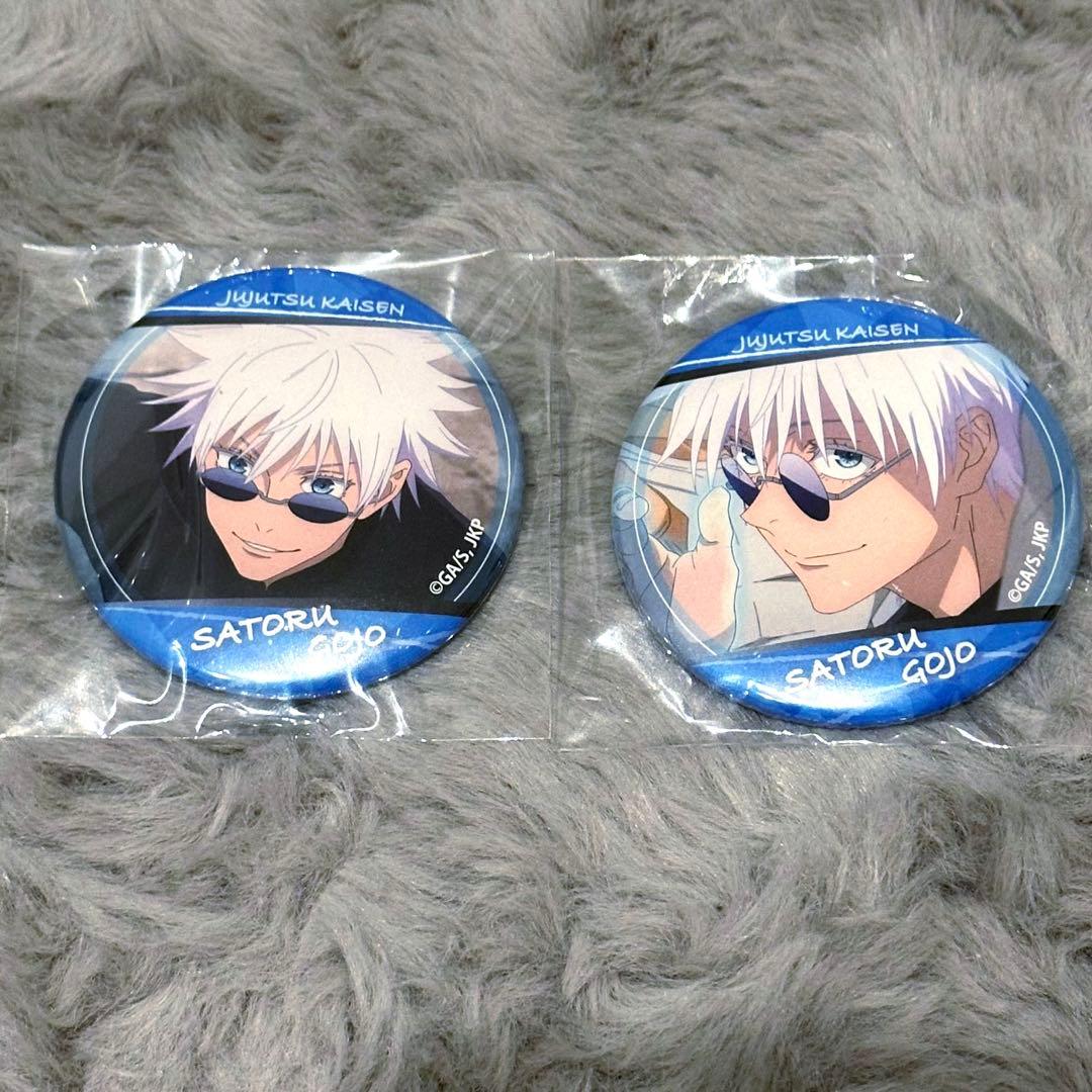 呪術廻戦 メモリーズ缶バッジ 五条悟 - メルカリ