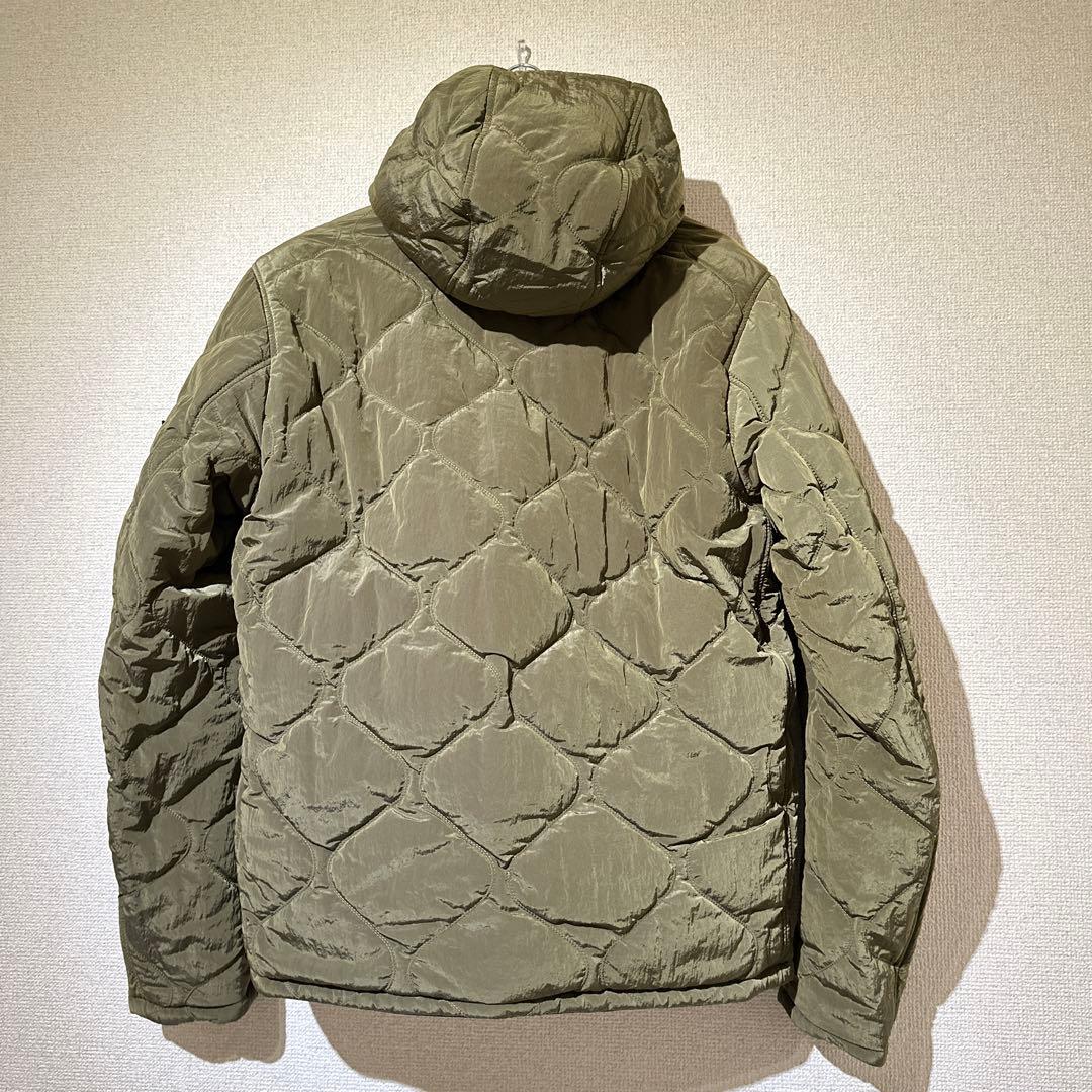 STONE ISLAND レザー プリマロフト ナイロンメタルジャケット - メルカリ