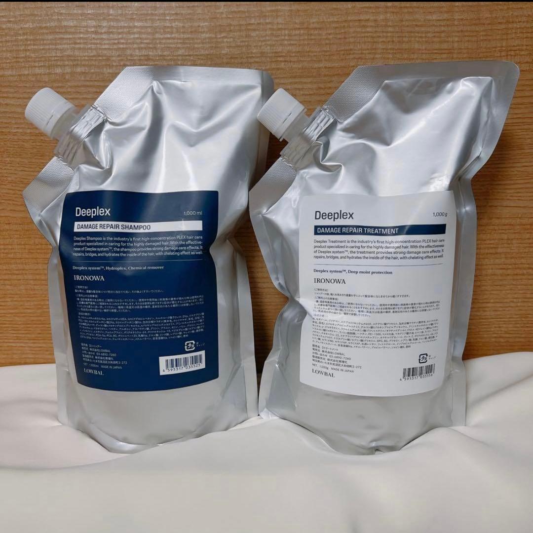 イロノワ　ironowa Deeplex ドクターケア　シャンプートリートメント