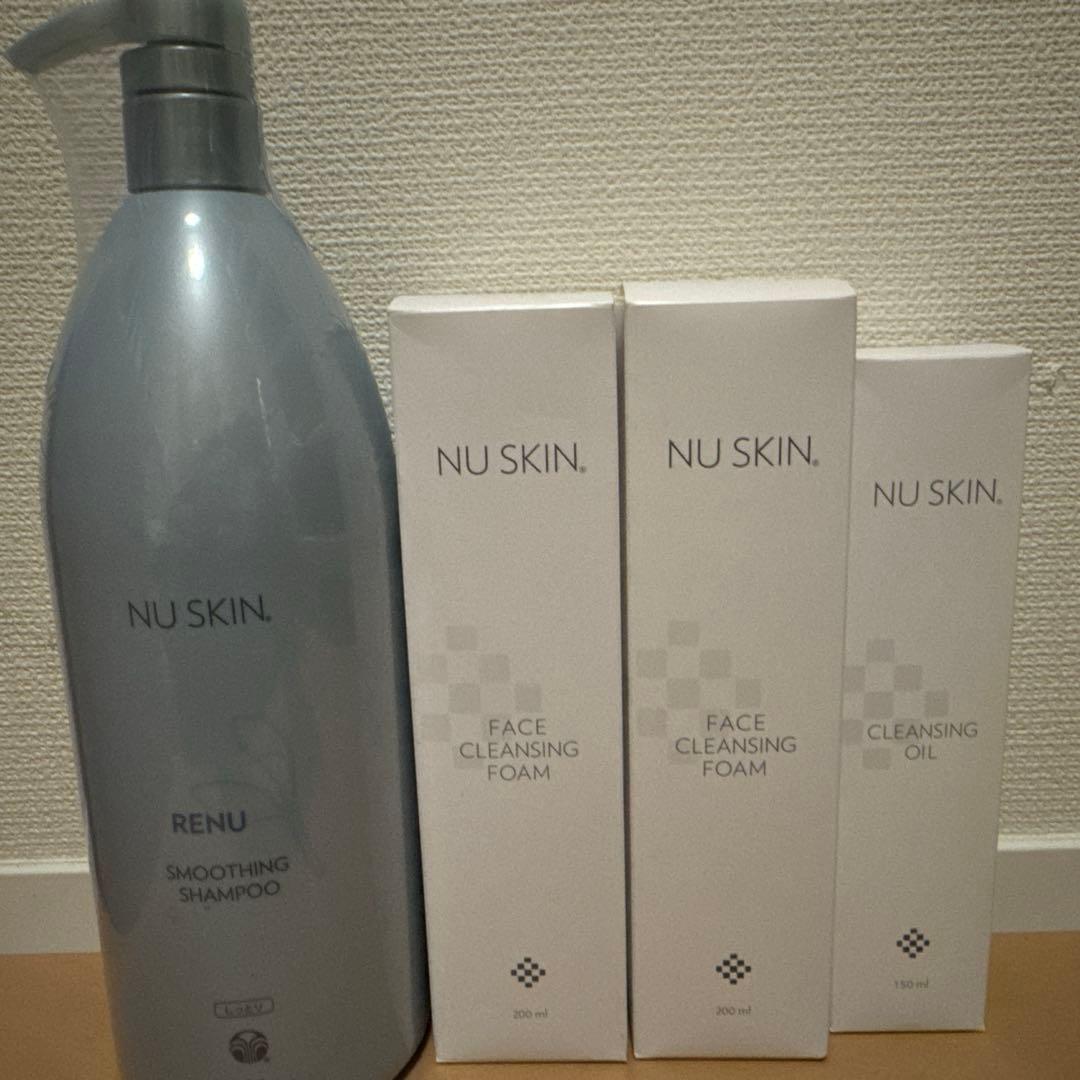 NU SKIN シャンプー　クレンジングフォーム2点　クレンジングオイルセット