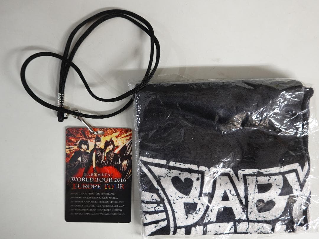BABYL VIPパス&タオル WORLD TOUR 2016 EU