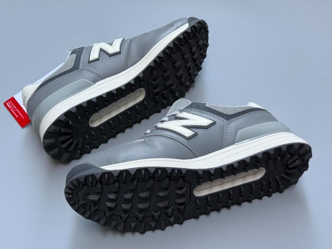 新品 24.5cm ニューバランス ゴルフシューズ UGS574C3 GRAY