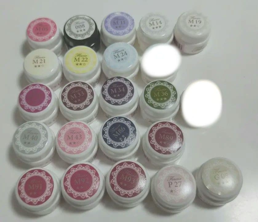 未開封新品を含む フルーリア カラージェル21個セット