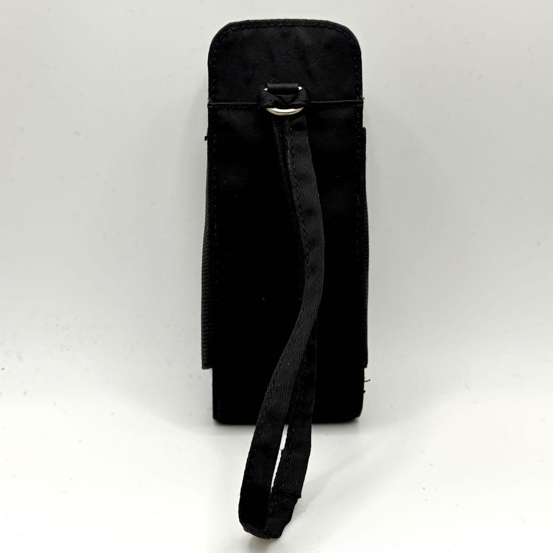 正規品】プラダ PRADAナイロン iQOSケース 小物ポーチ 三角ロゴ 黒