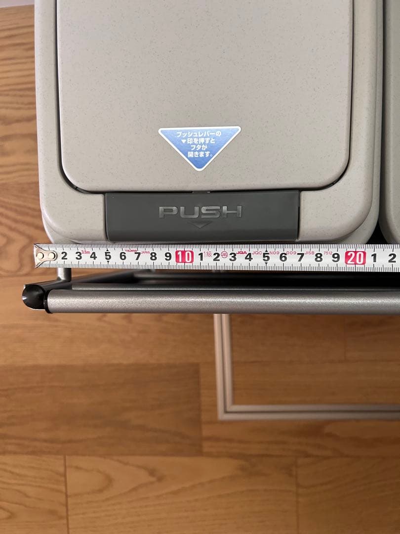 新品 クリナップ ダストワゴン リサイクルゴミワゴン スライド ゴミ箱3