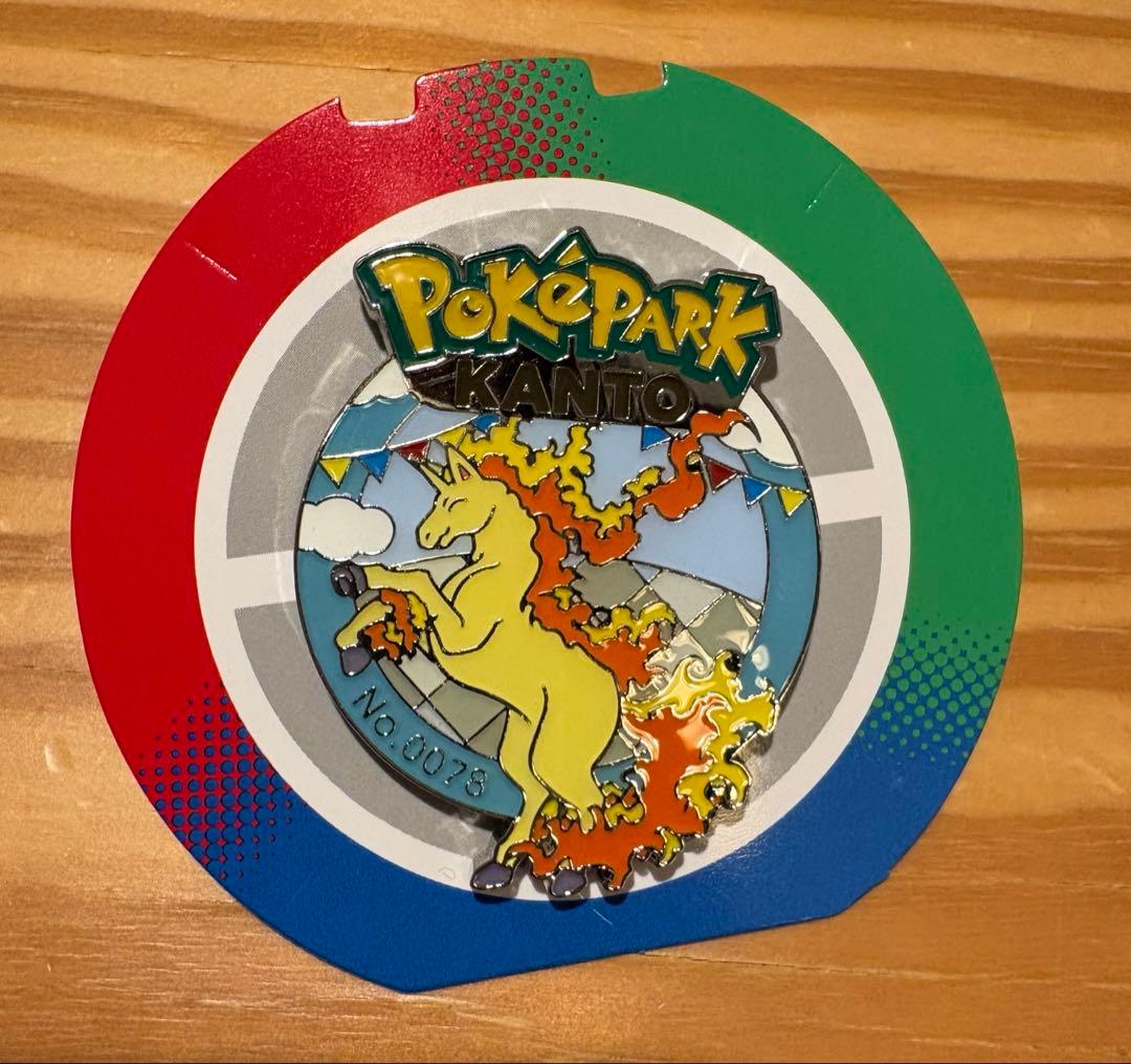 ポケパークカントー ピンバッジ ポケモン ピンズ ギャロップ - メルカリ