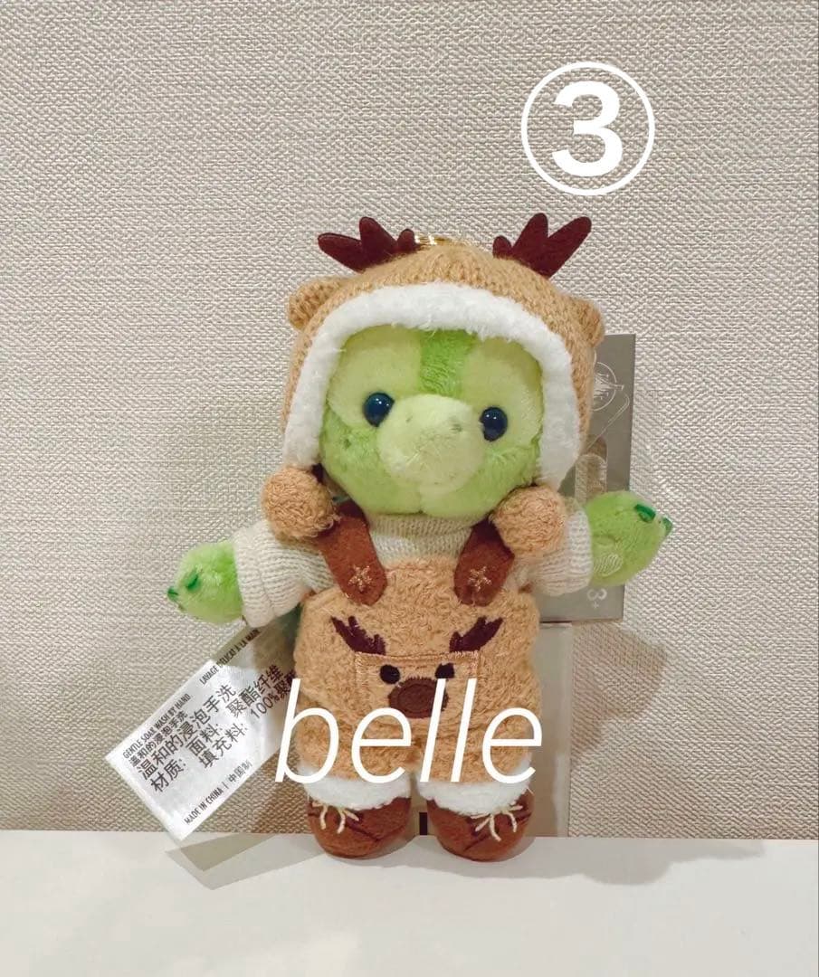 上海ディズニーランド　クリスマス　オルメル　キーチェーン