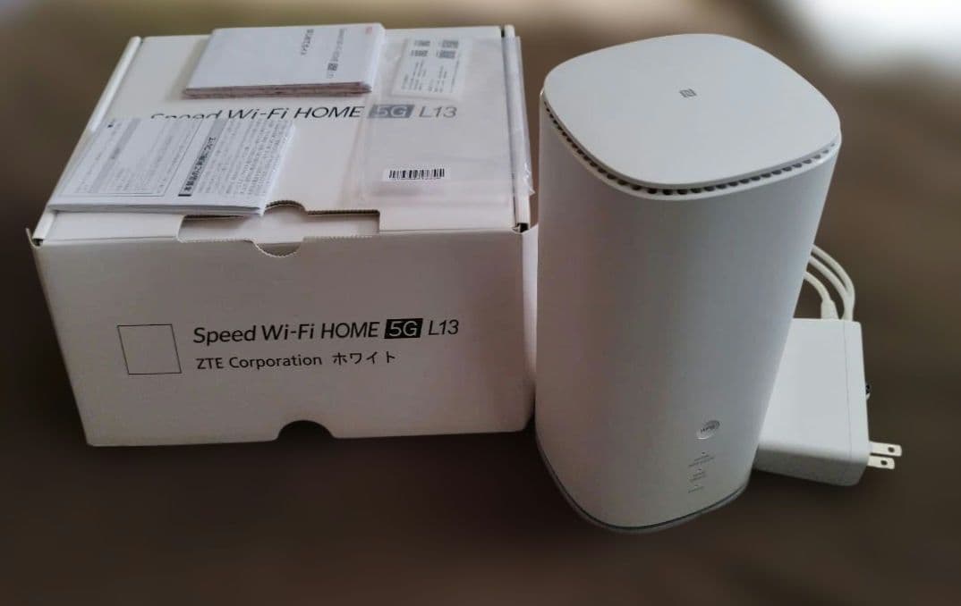 ZTE Speed Wi-Fi  5G L13 ホワイト