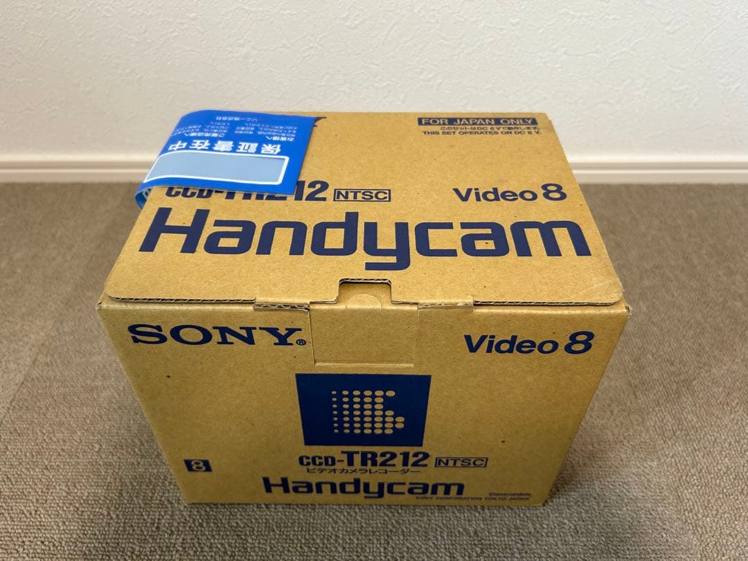 シ*ジ様 【新品未使用】SONY CCD-TR212 本体＋AC-V30充電器＋ - メルカリ