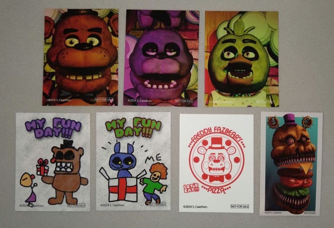 フレディーズ INFOLENS GEEK SHOP オリジナルステッカー コンプ