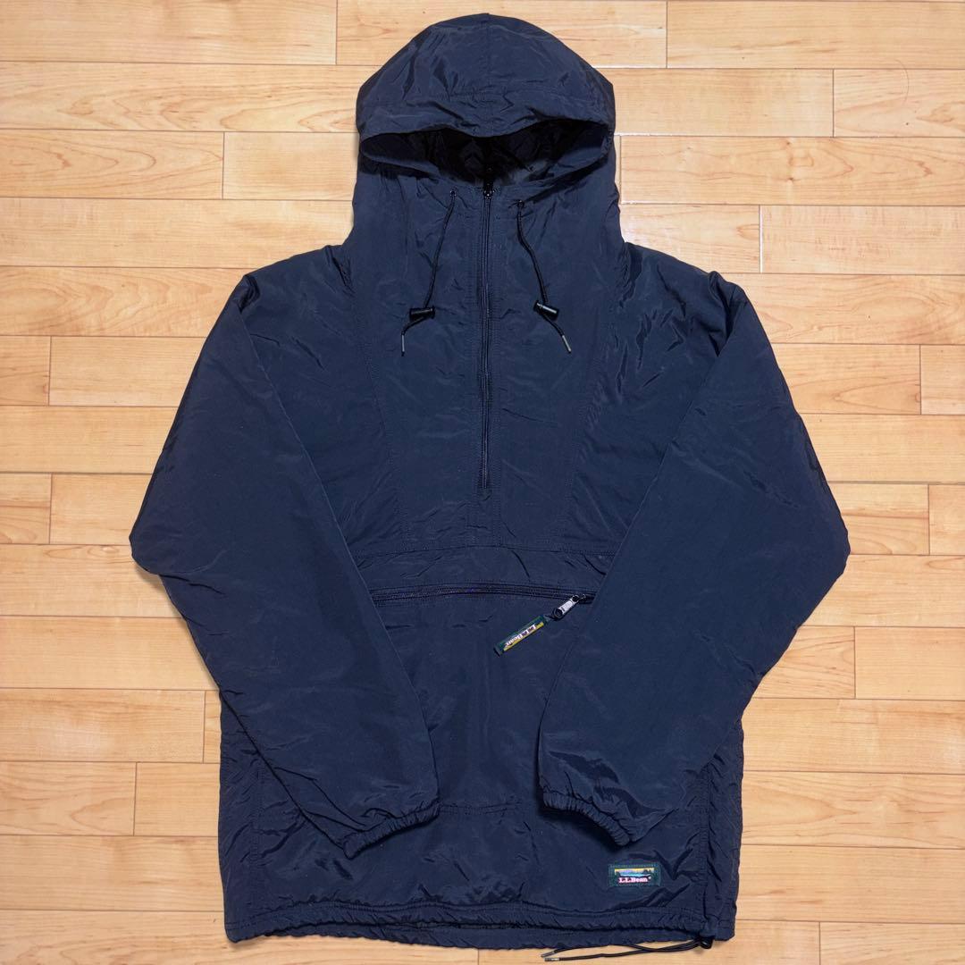 L.L.Bean 80s usa製 中綿アノラックジャケット ブラック 極美品
